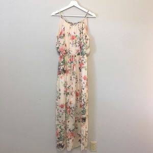 Sweet Storm Dresses - Blush Floral Maxi Dress Sweet Storm Dresses - Blush Floral Maxi Dress